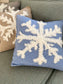 Snow Flake Crochet Pillow Cover- Handmade Pillow Case