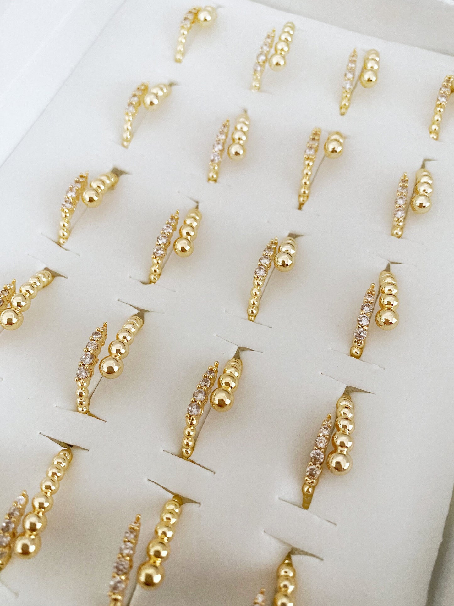 Spiral Ring • CZ Wrap Minimalist Ring • Twisted Serpent Open Band