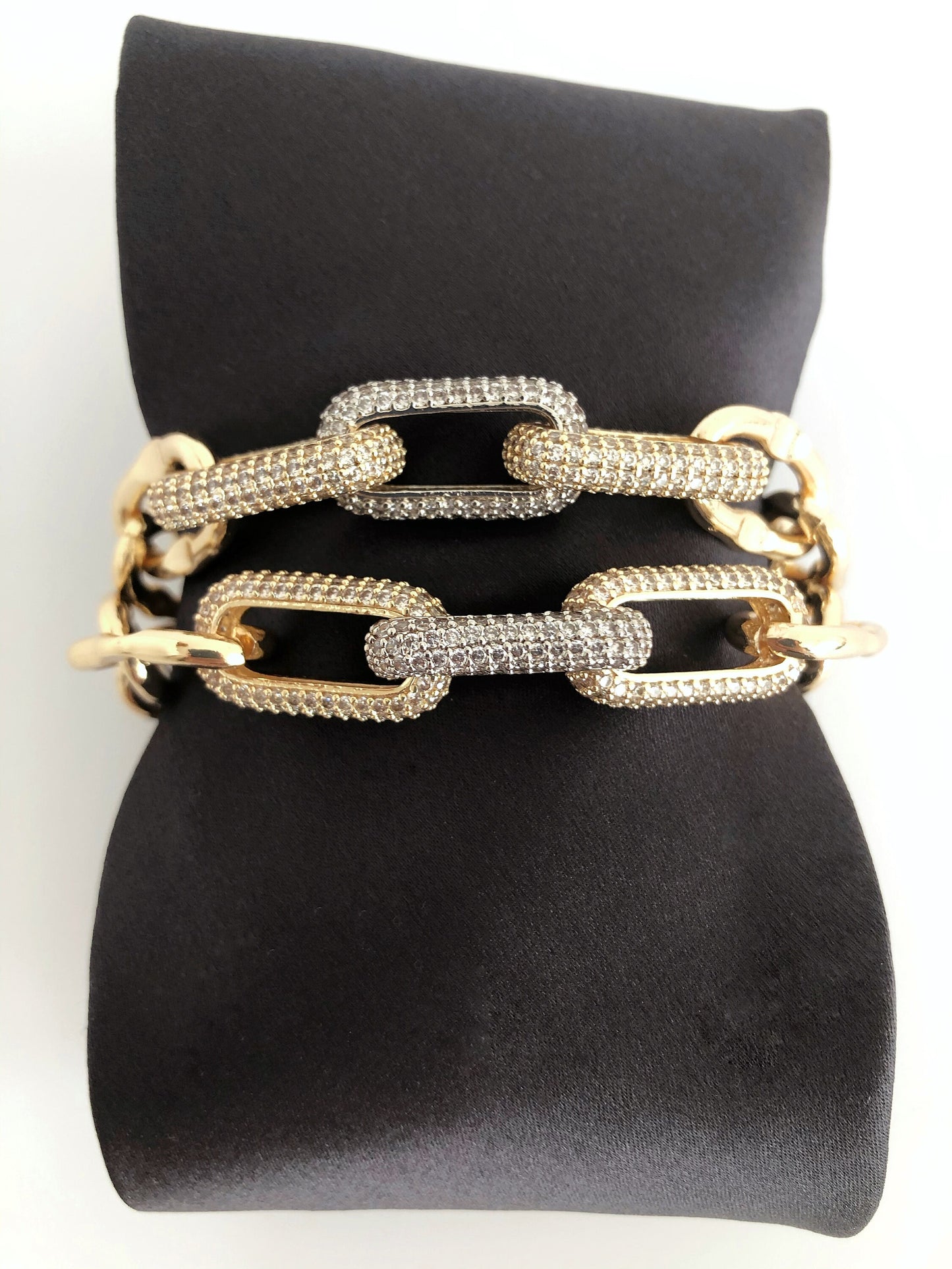 Chunky Cuban Link Chain Bracelet • Thick Chunky Chain Bracelet