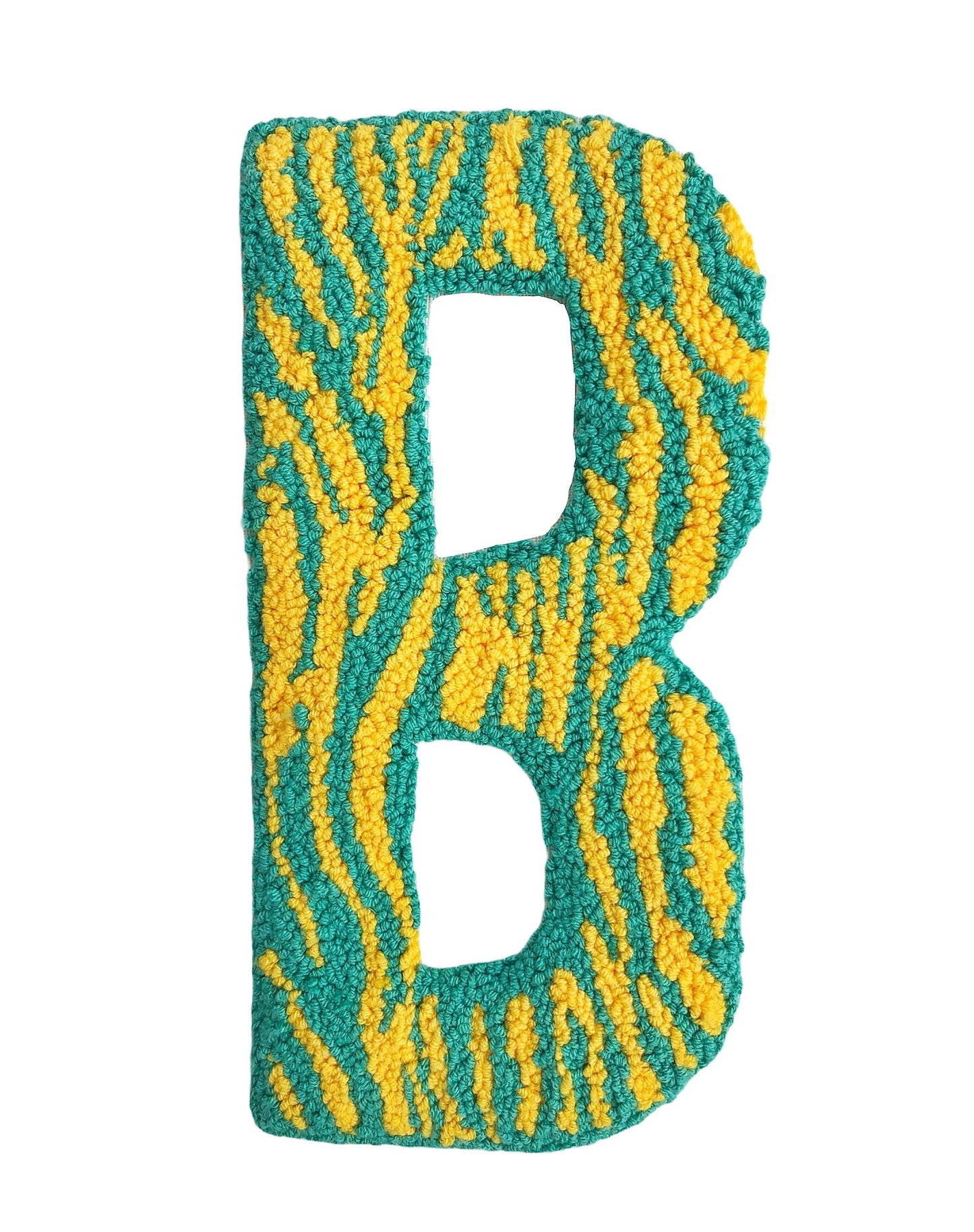 Customizable Monogram Embroidered Cushion Cover