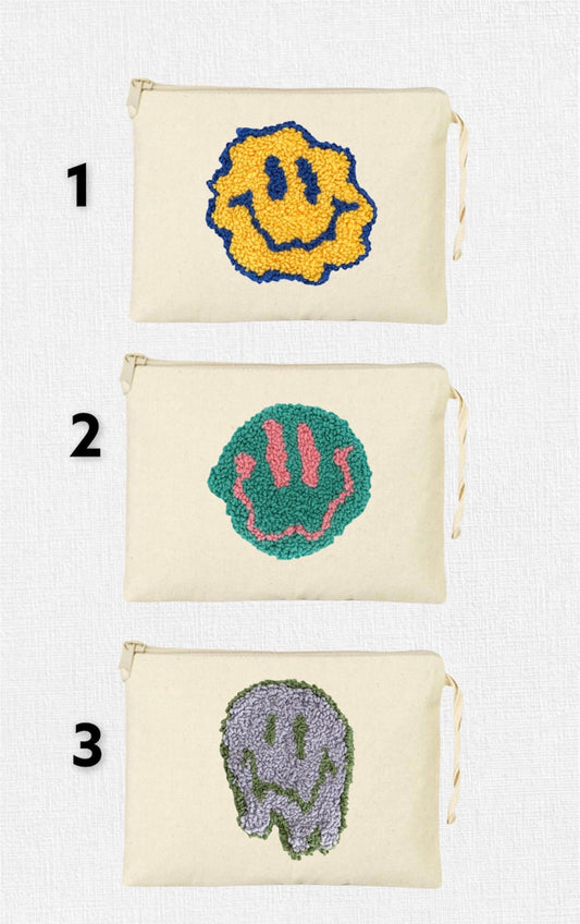 Ecofriendly Punch Needle Embroidered Cotton Canvas Bag