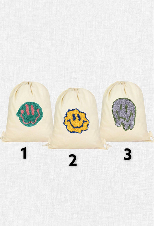 Ecofriendly Punch Needle Embroidered Cotton Canvas Bag