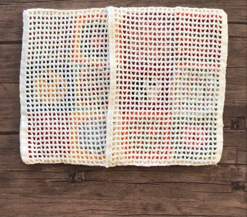 Granny Square Crochet Pillow Cover- Handmade Pillow Case
Throw Pillow