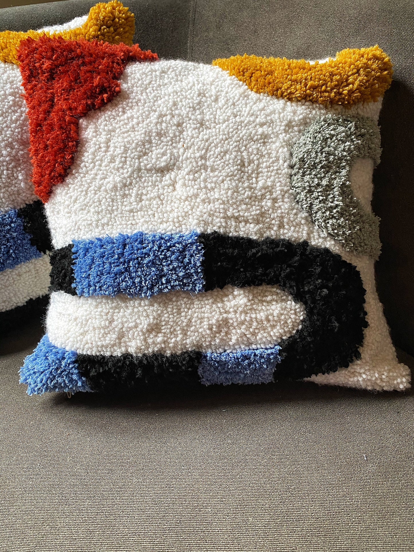 Punch Needle Pillow Case - Tufted Pillow Cover