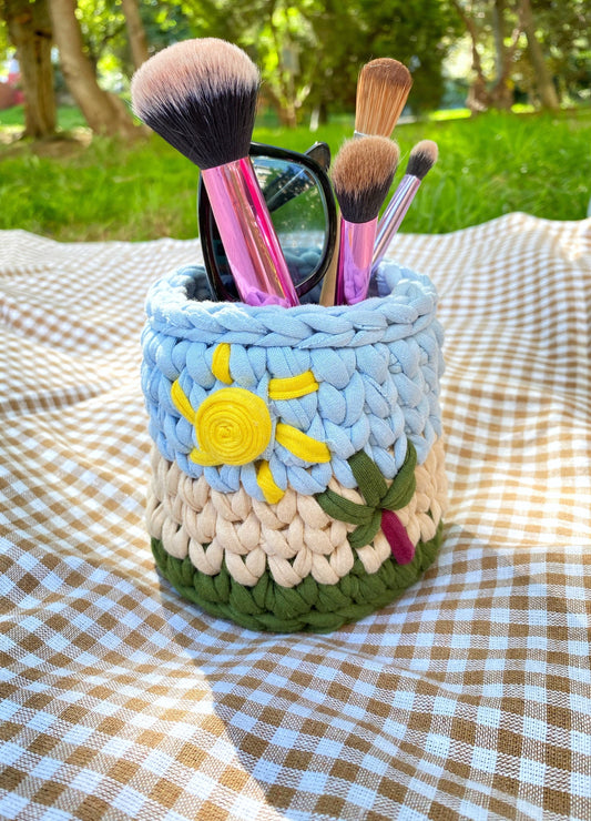 Chunky Crochet Multi-Purpose Basket