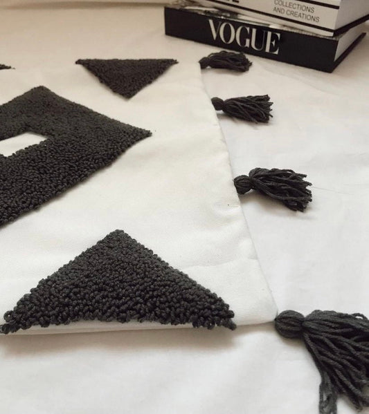 Punch Needle Pillow Case - Tufted Pillow Cover