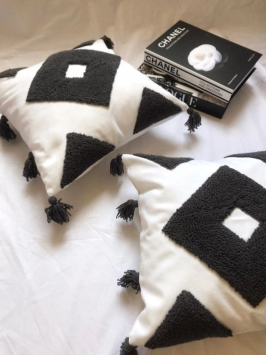 Punch Needle Pillow Case - Tufted Pillow Cover