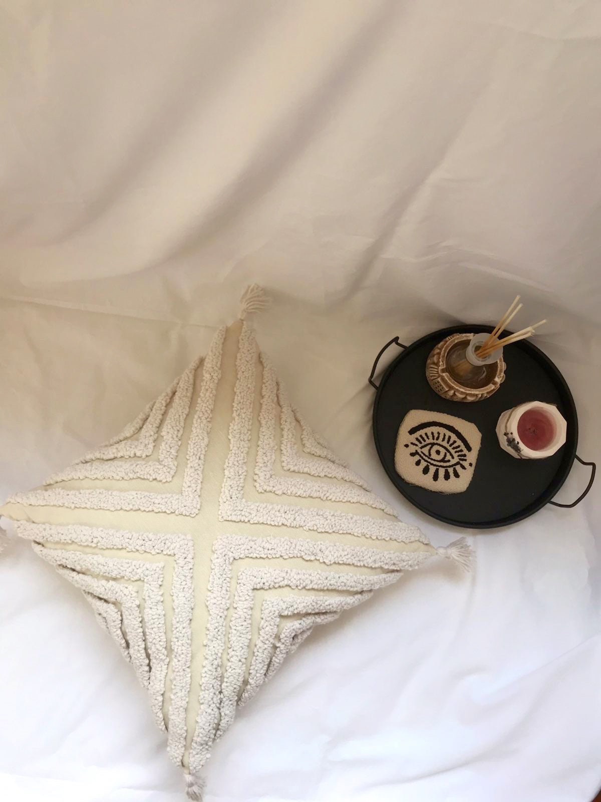 Punch Needle Pillow Case - Tufted Pillow Cover