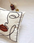 One Line Punch Needle Pillow Case - Tufted Pillow Cover