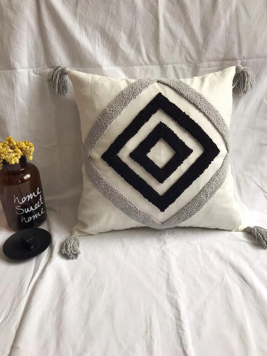 Punch Needle Pillow Case - Tufted Pillow Cover