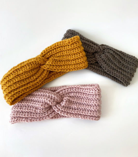 Hand Knit Head Bands,Winter Ear Warmers