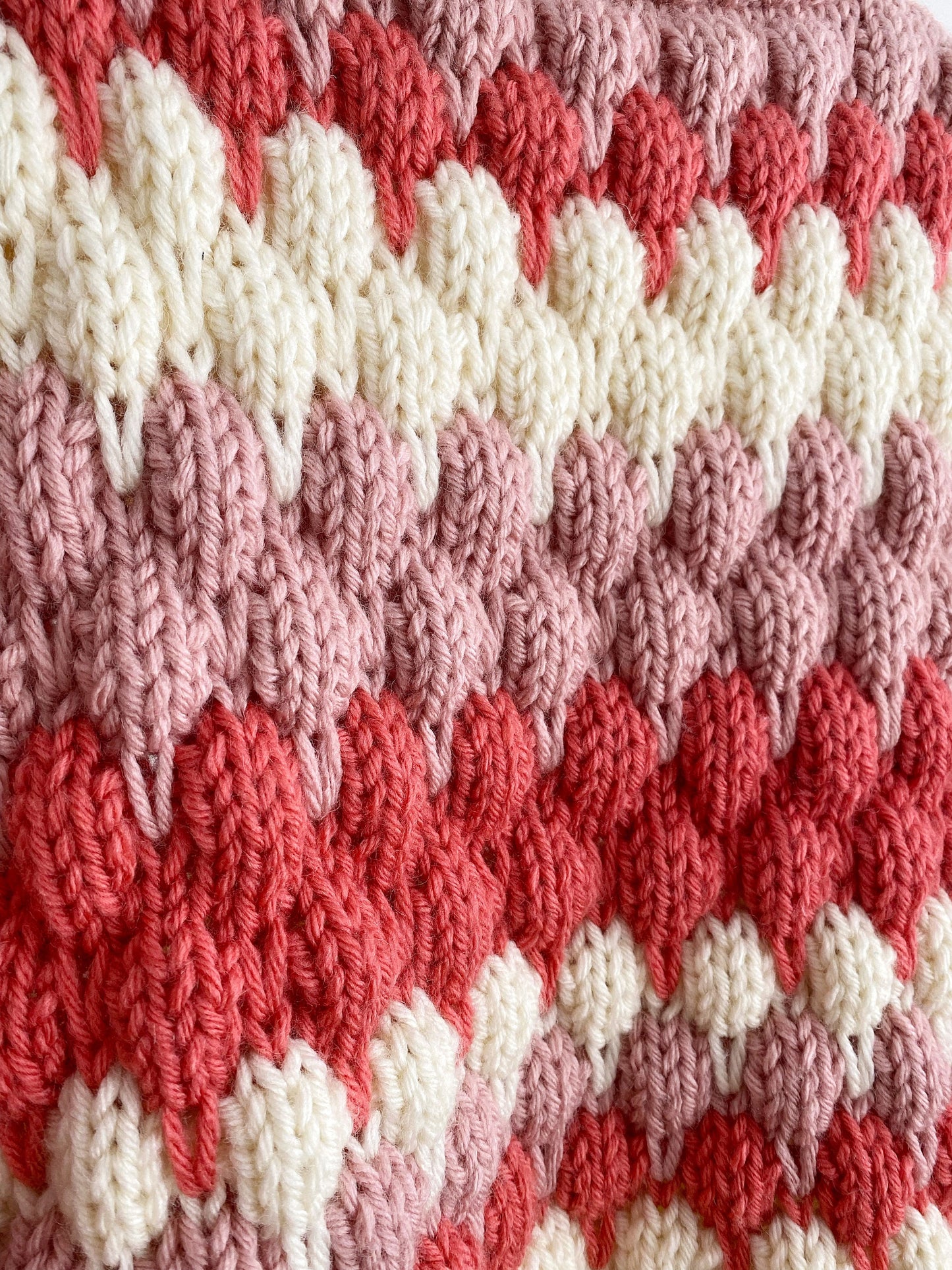 Hand Knit Chunky Bubble Jumper