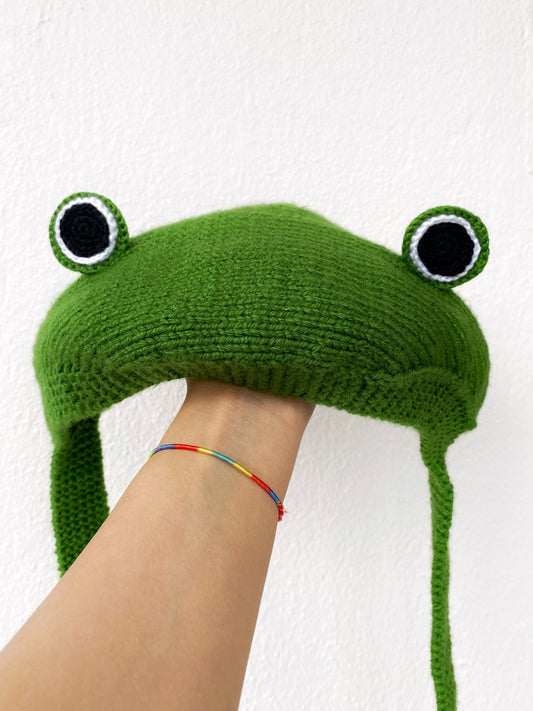 Crochet Frog Hat