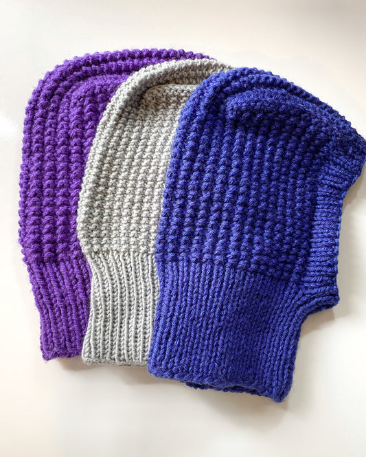 Handmade Wool Balaclava Knit Hat