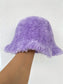 Crochet Fluffy Bucket Hat