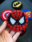 Set of 2 Spiderman Car Coasters,Batman Car Accessories,Superman Car Decor,New Car Gift,Captain America Car Cup Holder,Deadpool Car Decor Gift Ideas