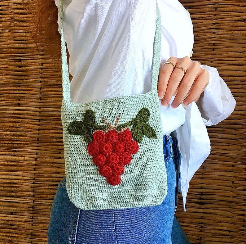 Unique Crochet Bag Designs,Knitted Shoulder Bag