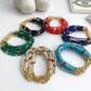 Triple Strand Miyuki Beads Bracelet • Boho Colorful Seed Bead • Surfers Bracelet