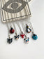 Animal Figure Murano Necklace • Lady Bug Black Cat Dog Penguin Murano
