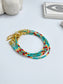 Tiny Miyuki Beads Bracelet • Boho Colorful Seed Bead  • Surfers Bracelet