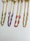 Miyuki Beads Necklace • Boho Colorful Seed Bead • String Cord Necklace