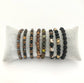 Natural Stone Bead Bracelet for Men • Adjustable Mens Jewelry