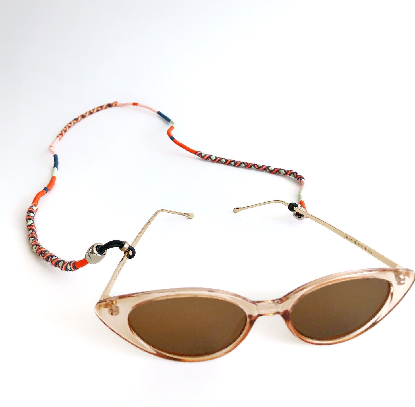 Handmade Glasses Chain, Cotton Yarn Sunglasses Strap, Multicolor Eye Glass Holder,Bohemian Hippie Glasses Accessories,Gift for Her,Boho Chic