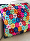 Daisy Crochet Pillow Cover- Handmade Pillow Case Cushion Cover