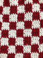 Handmade Checkerboard Crochet Bag