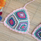 Handknitted Granny Square Crochet Bikini