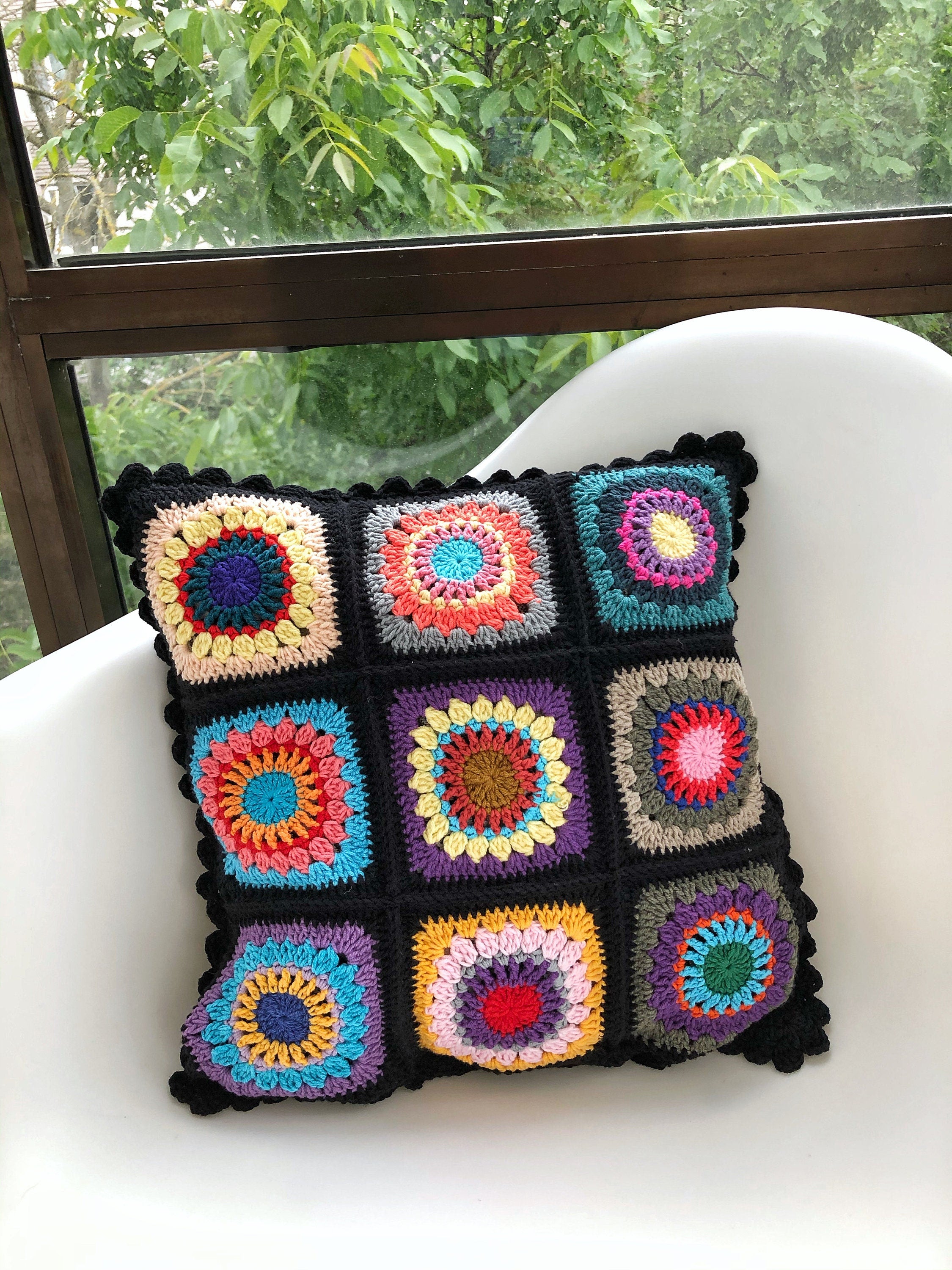 Crochet Cushions & Throws 