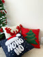 Christmas Punch Needle Pillow Case - Tufted Pillow Cover