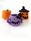 Chunky Crochet Halloween Basket Set