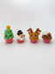 Cute Christmas Amigurumi Ornaments