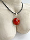 Red Brown Jasper Necklace • March Birthstone Polished Healing Gem