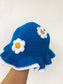 Crochet Daisy Bucket Hat