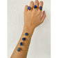 Raw Blue Lapis Lazuli Gold Cuff Bracelet • Healing Lapis Lazuli Ring