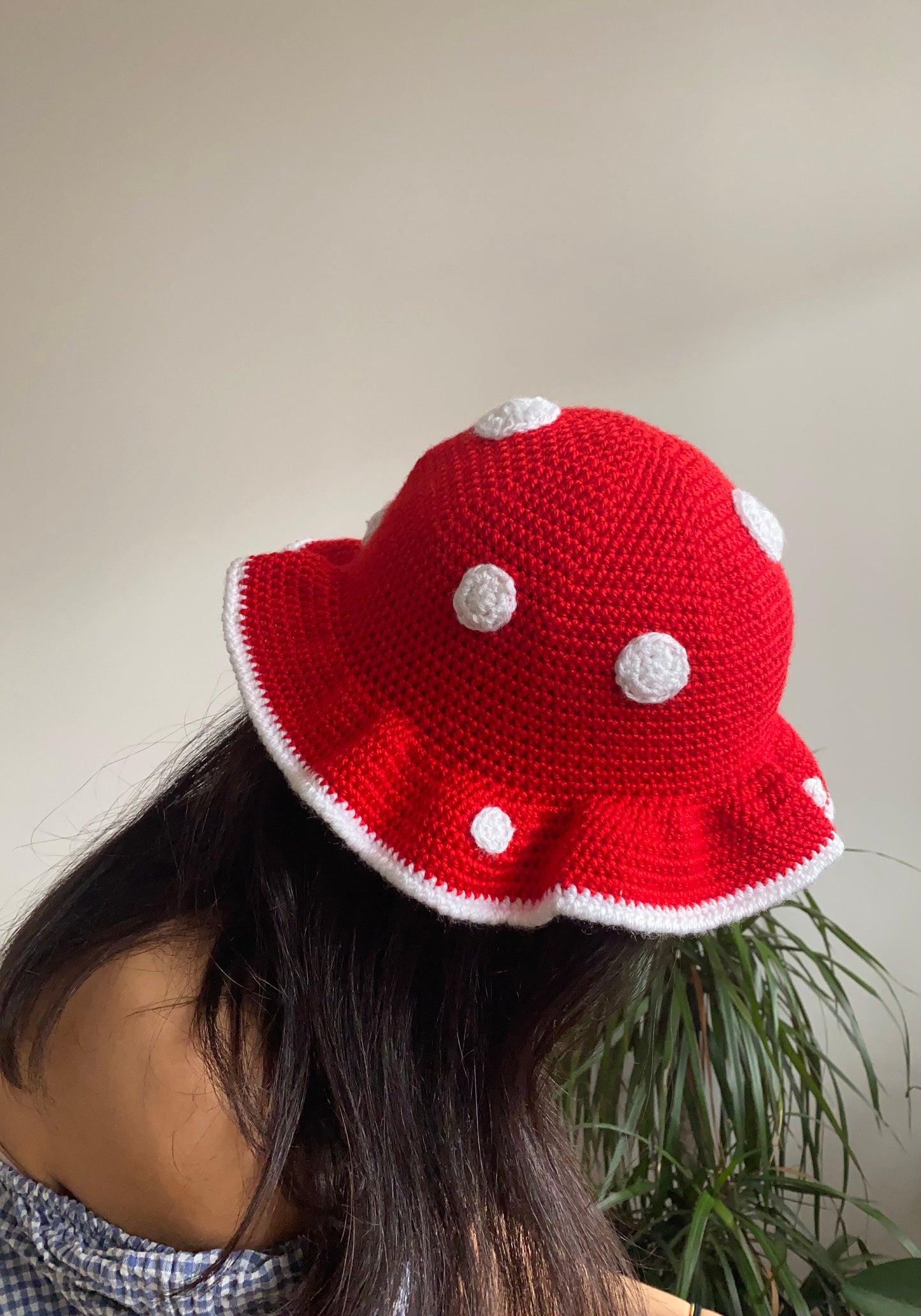 Crochet Mushroom Bucket Hat