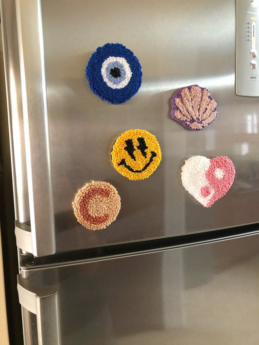 Personalized Punch Needle Refrigerator Magnets